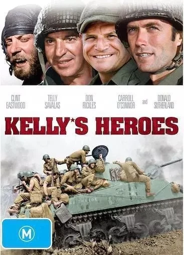 Kelly's Heroes (DVD, 1970) Clint Eastwood, Donald Sutherland New & Sealed R4 - image 1 of 1