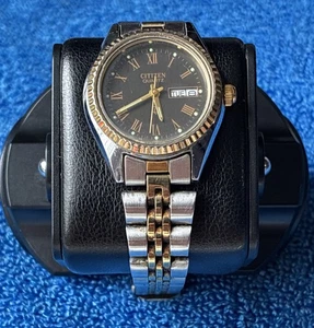 Orologio Vintage Citizen Donna Bicolore Acciaio Inox Quarzo GN-4W-S - Foto 1 di 14