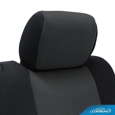 Fundas de asiento Coverking Neosupreme Custom Fit para Chevy Corvette C4 con logotipo Foto 1 de 4