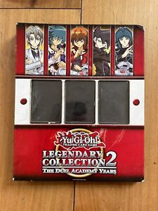 YUGIOH TRADING CARD GAME LEGENDARY COLLECTION 2 BINDER FOLDER EMPTY WITH PAGES