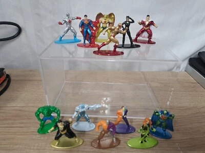 Nano DC Comics Metal Figs Lot (13) Diecast Figures Superhero/Villain Minifigures - Image 1 of 3
