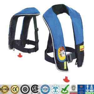 Chaleco salvavidas manual ajustable barco flotabilidad ayuda vela kayak pesca - Imagen 1 de 12
