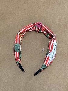 BCBGeneration red white stripe head band - Picture 1 of 4