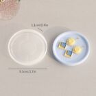 Round Storage Tray Silicone Mold Square Resin Plaster Cement Mould  Home Decor