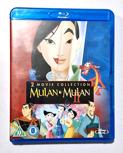 Mulan 1 and 2 BLU RAY Disney Two Movie Collection