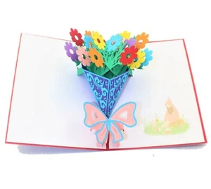 BC Worldwide Ltd handmade flower bouquet happy birthday mother's day anniversary - Picture 1 of 7