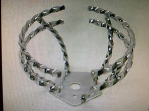 GRANDE Volante Bicicleta Lowrider 8" DIÁMETRO Doble Torcido Abierto Remolino Bicicleta - Imagen 1 de 1