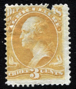 O95 3ct Landwirtschaft weiches Papier - Pulled Perf - kein Gummi wie ausgestellt - Lebenslauf 375 $ - Bild 1 von 2