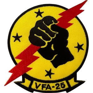 United States Navy Fighter Squadron 25 Bügelbild Aufnäher Patch VFA-25 Stickerei Abzeichen - Bild 1 von 1