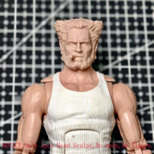 Blank 1/12 Scale Wolverine Henry Cavill Head Sculpt Unpainted Fit 6" ML Figure - Picture 1 of 4