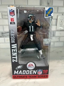 Madden Ultimate Team NFL 18 Series 1 CARSON WENTZ McFarlane Action Figure NIB - Picture 1 of 5