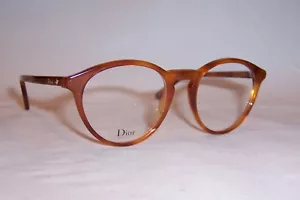 NUEVAS GAFAS CHRISTIAN DIOR CD MONTAIGNE 53 SX7 HAVANA 48mm RX AUTHENTIC - Imagen 1 de 8