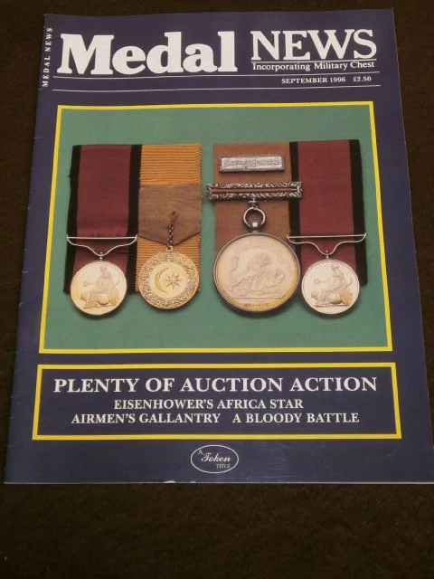 MEDAL NEWS - EISENHOWER'S AFRICAN STAR - SEPT 1996 Foto 1 de 1