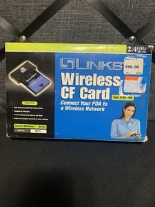 Linksys WCF12 Wireless CompactFlash Card 2.4GHz NEW - Picture 1 of 8