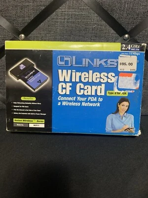 Linksys WCF12 Wireless CompactFlash Card 2.4GHz NEW - Image 1 of 4