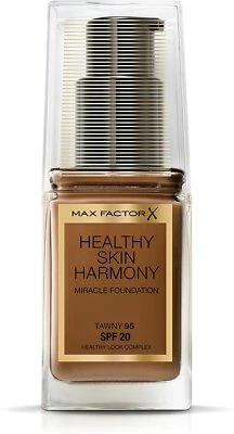 Max Factor Healthy Skin Harmony Foundation, SPF 20, 30 ml, 95 Tawny - Image 1 of 2