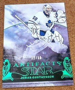 Jonas Gustavsson 2010-11 Upper Deck Artifacts SP/50 #173
