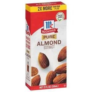 McCormick Pure Almond Extract 2 Fl Oz Natural Gluten Free Flavoring Substance - Picture 1 of 1