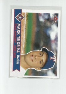 2001 Fleer Tradition #470 Mark Teixeira RC