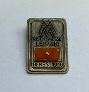 orig. Eintrittsmarke Abzeichen Anstecker Leipziger Messe Reichsmesse 1940 3941-4 - Bild 1 von 4