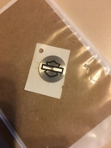 Harley-Davidson® Bar&Shield® Aufkleber Sticker Emblem Aluminium silber Ø ca.22mm - Bild 1 von 2