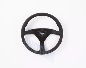 SPOON SPORTS MOMO Red Stitching Leather Steering Wheel CIVIC EG6 SiR - Bild 1 von 1