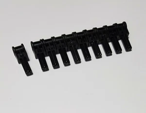 10x Lego® Technic NEU Achs Verbinder Pin 6553 schwarz Achs Kreuz Verbinder NEU - Bild 1 von 2