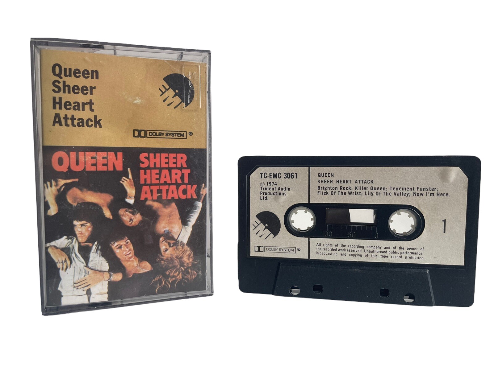 Queen Queen Vg Vinyl Lp Album Record Uk Emc3006 Emi 1973 Ebay