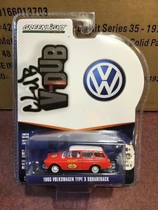 Volkswagen 1965 serie Greenlight Vee-Dub tipo 3 cuadrado Pennzoil entrega - Imagen 1 de 1