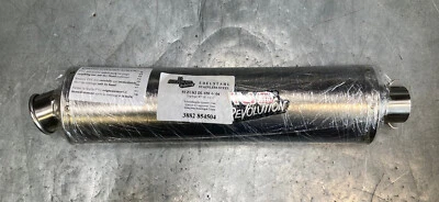 NEW! REMUS Revolution Stainless Muffler 54mm Inlet Honda Suzuki Yamaha BMW Etc - Image 1 of 4