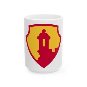 Taza de café blanca 1st Mission Support Command 2 (Ejército de los Estados Unidos) - Imagen 1 de 9