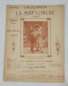 1905 La Mattchiche La Maxixe Noten - Bild 1 von 2
