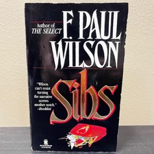 Sibs (Sister Night) by F Paul Wilson Vtg Horror Paperback 1st Tor Books PB 1994