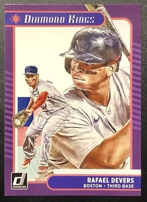 Panini Donruss 2021 - Diamond Kings #5 Rafael Devers Foto 1 de 2