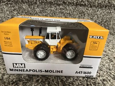 2023 ERTL 1:64 MINNEAPOLIS-MOLINE A4T-1600 4wd Tractor w/Duals & 3pt Hitch NEW!! - Image 1 of 4