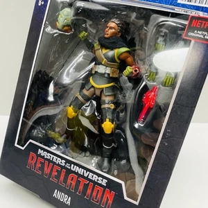 Figura de acción Masters of the Universe Revelation ANDRA Netflix Mattel 2021 - NUEVA - Imagen 1 de 13