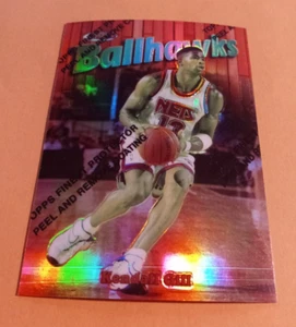 1997-98 Topps Finest Ballhawks Kendall Gill Refractor #46 (w/peel) - Nets - Picture 1 of 3
