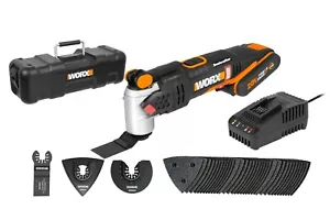 WORX Powershare Cordless Oscillating Multitool 20V x1 2.0Ah Battery WX693 - Picture 1 of 7