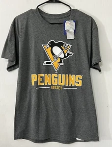 NWT Men’s Champion Pittsburgh Penguins Hockey NHL T Shirt Size Medium - Picture 1 of 7