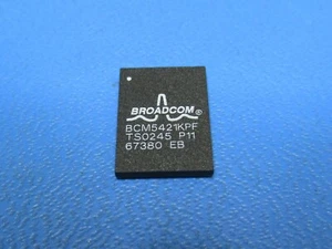(1) BCM5421KPF 117 PIN BGA 10/100/1000 BASE-T GIGABIT KUPFER TRANSCEIVER LESEN SIE MICH - Bild 1 von 5