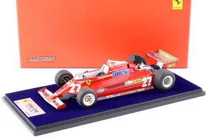1:18 LookSmart Ferrari 126 CK 1981 GP Di Spagna Villeneuve #27 LS18RC02 - Foto 1 di 4