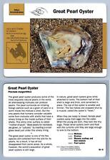 Great Pearl Oyster #68.18 Other Invertebrates - Grolier Wildlife Adventure Card