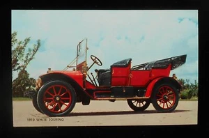 1950s 1910 White Touring Early Automobile Postcard - Picture 1 of 1