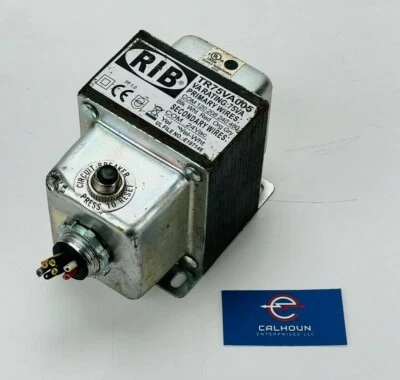 RIB TR75VA005 Transformer 75VA CLASS 2 *WARRANTY* - Image 1 of 4