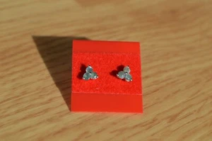 0.50ct Narsipatnam Color Change Alexandrite Earrings Platinum over Fine Silver  - Picture 1 of 10