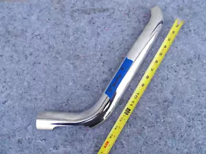 OEM '15 Harley Heritage chrome front exhaust heat shield - Picture 1 of 7