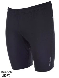 Reebok Donna RE Collant Corto Pantaloncini Fitness Nero Z91177 UK XL - Foto 1 di 1