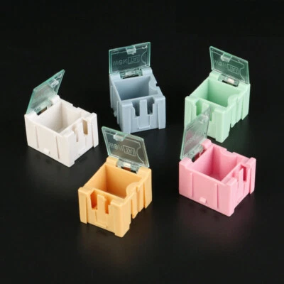 Electronic Storage Box Components Part Laboratory Boxes Dis/Assembly SMT SMD - Image 1 of 4