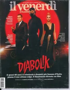 il VENERDI' 1701-2020 DIABOLIK film Mastrandrea Marinelli Miriam Leone - Foto 1 di 1