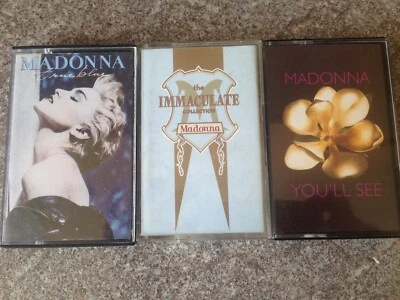 Madonna cassette x 3     Immaculate / true blue / you'll see  - Image 1 of 2